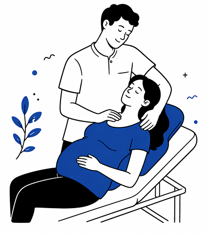 Ostéopathie femme enceinte 